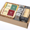 Cheese, Salame and Crackers in a box