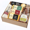 Gift Box with cheeses and gourmet food items